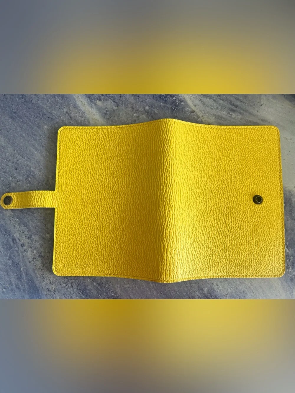 New Chic Sparrow A5 Number 10 TN Folio Leather Secret Garden Buttercup Yellow